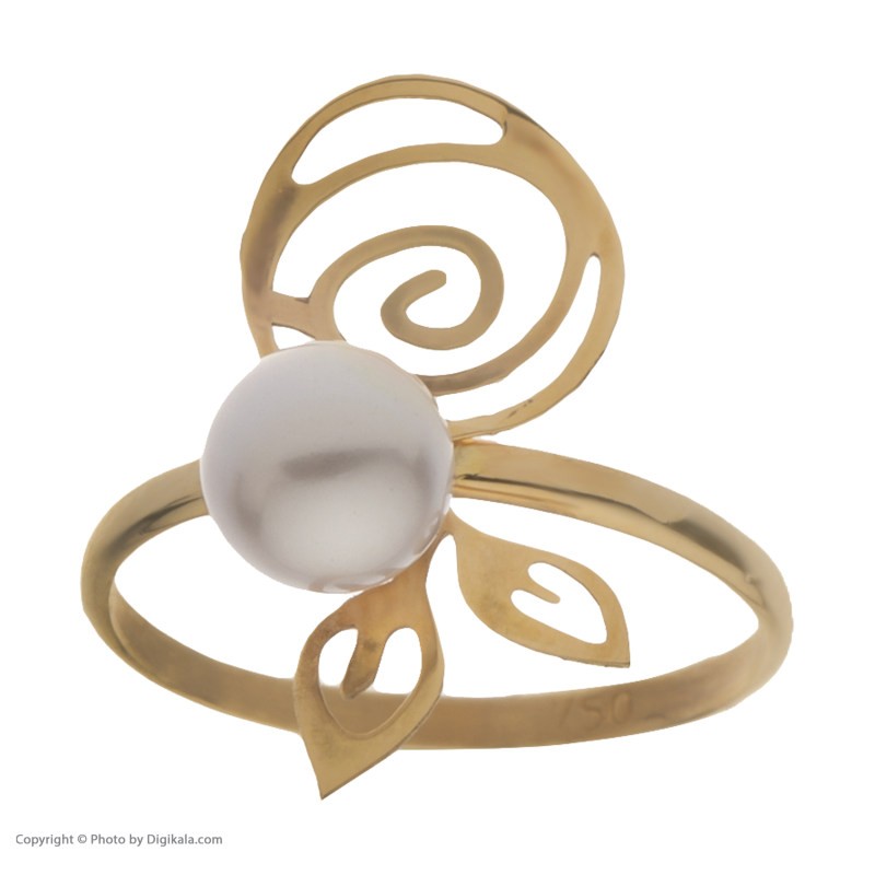 انگشتر طلا 18 عیار زنانه مایا ماهک مدل MR0605