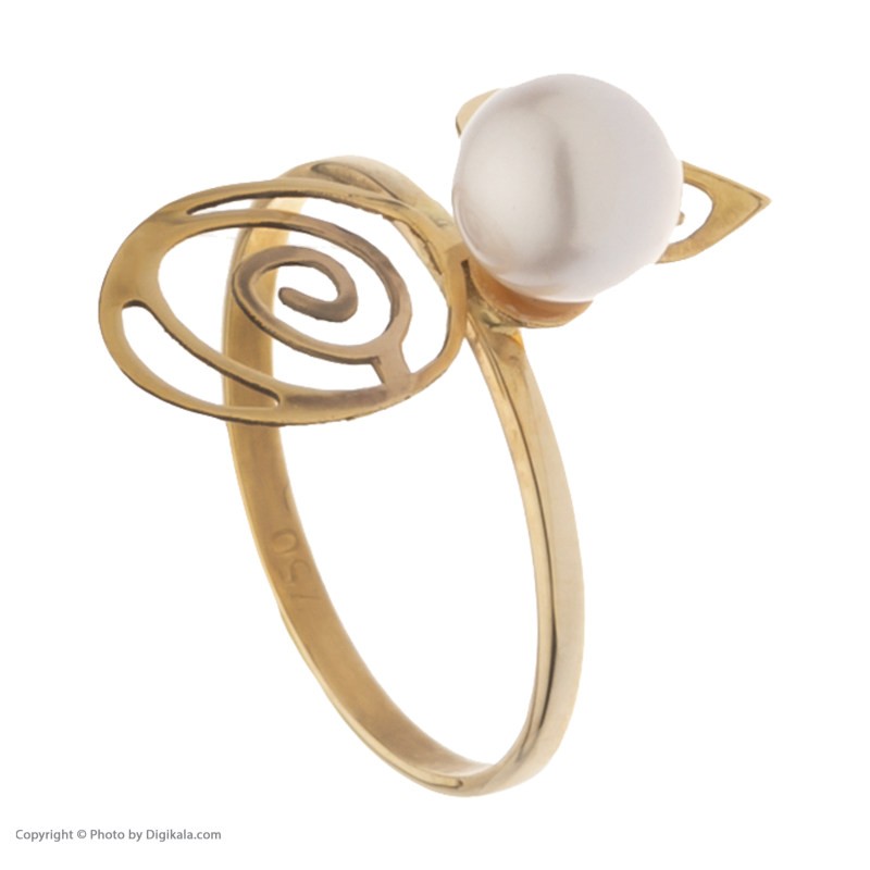 انگشتر طلا 18 عیار زنانه مایا ماهک مدل MR0605