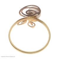 انگشتر طلا 18 عیار زنانه مایا ماهک مدل MR0605